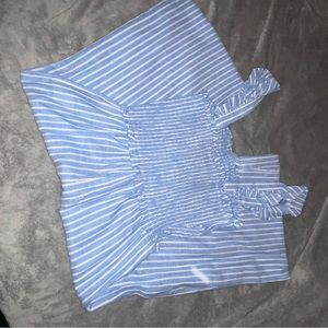 H&M Pinstriped Jumpsuit
